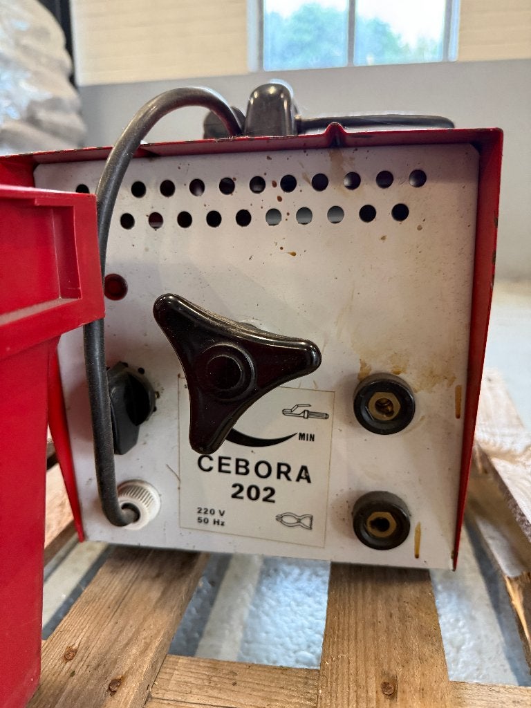Cebora 202 Lasapparaat, Doe-het-zelf en Verbouw, Ophalen, Gebruikt, Minder dan 150 ampère, Elektroden
