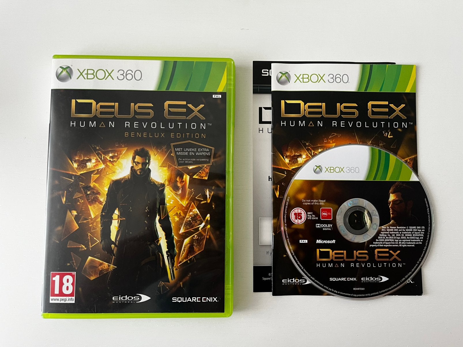 Deus Ex Human Revolution, Avontuur en Actie, Vanaf 18 jaar, 1 speler, Ophalen of Verzenden