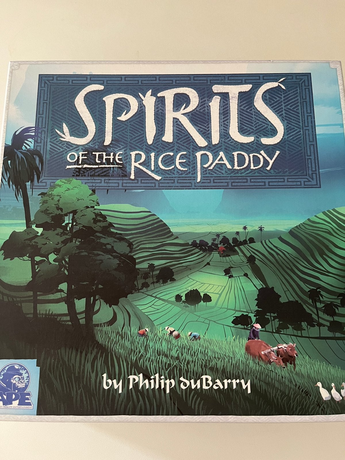 Spirits of the Rice Paddy Kickstarter, Hobby en Vrije tijd, Een of twee spelers, Ophalen of Verzenden, Zo goed als nieuw, Ape Games