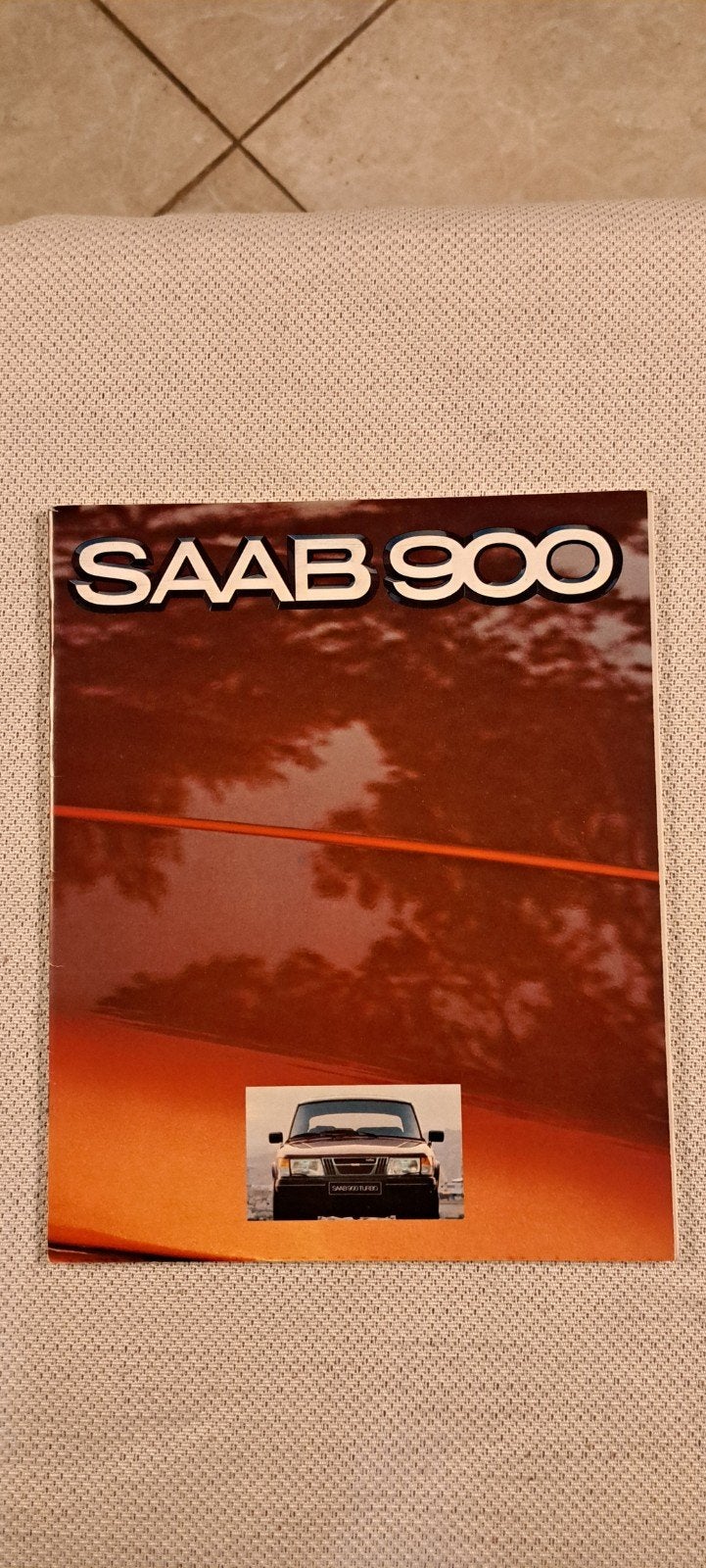 saab 900 brochure 1979, Ophalen of Verzenden, Zo goed als nieuw, Overige merken