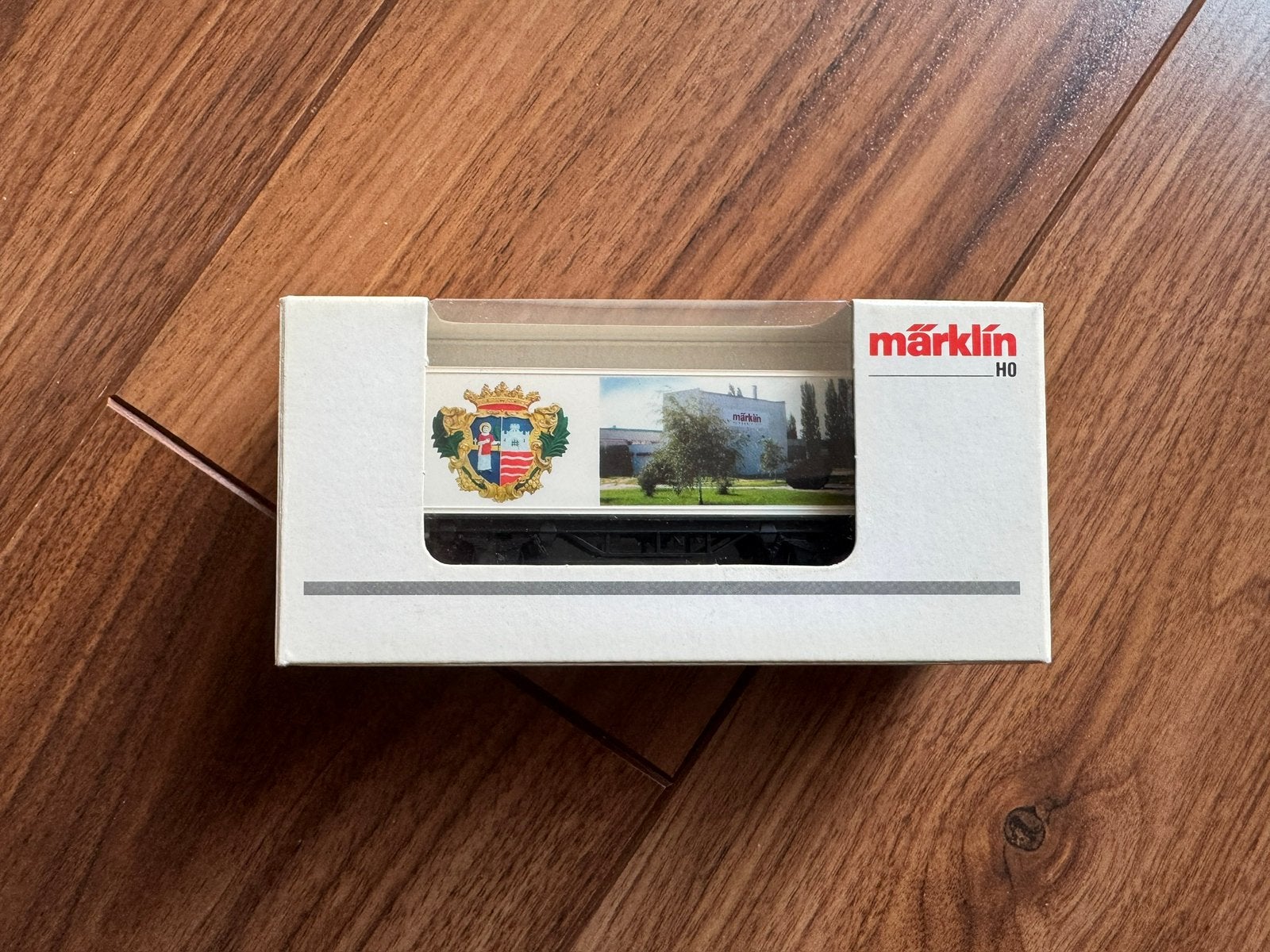 🚂 Marklin 4481.091 Vestiging Hungaria Kft 10 Jahre, Wisselstroom, Wagon, Ophalen of Verzenden, Zo goed als nieuw