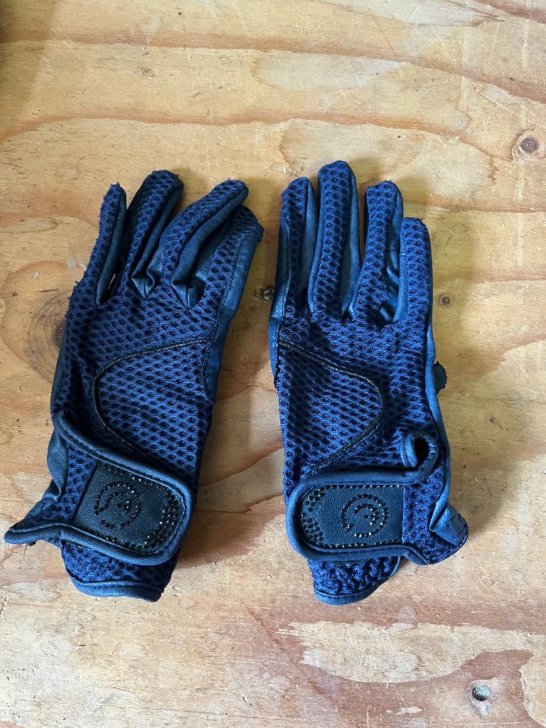 Paardrijhandschoenen mt 6,5, Dieren en Toebehoren, Ophalen, Gebruikt, Kinderen, Dressuur