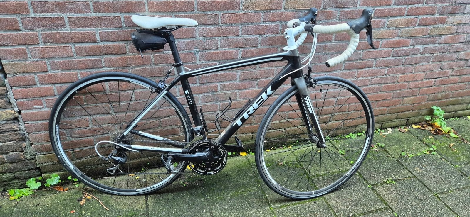 Trek Madone 2.1 racefiets - Shimano 105 triple - maat 50, Fietsen en Brommers, Gebruikt, Velgrem, Aluminium, 49 tot 53 cm