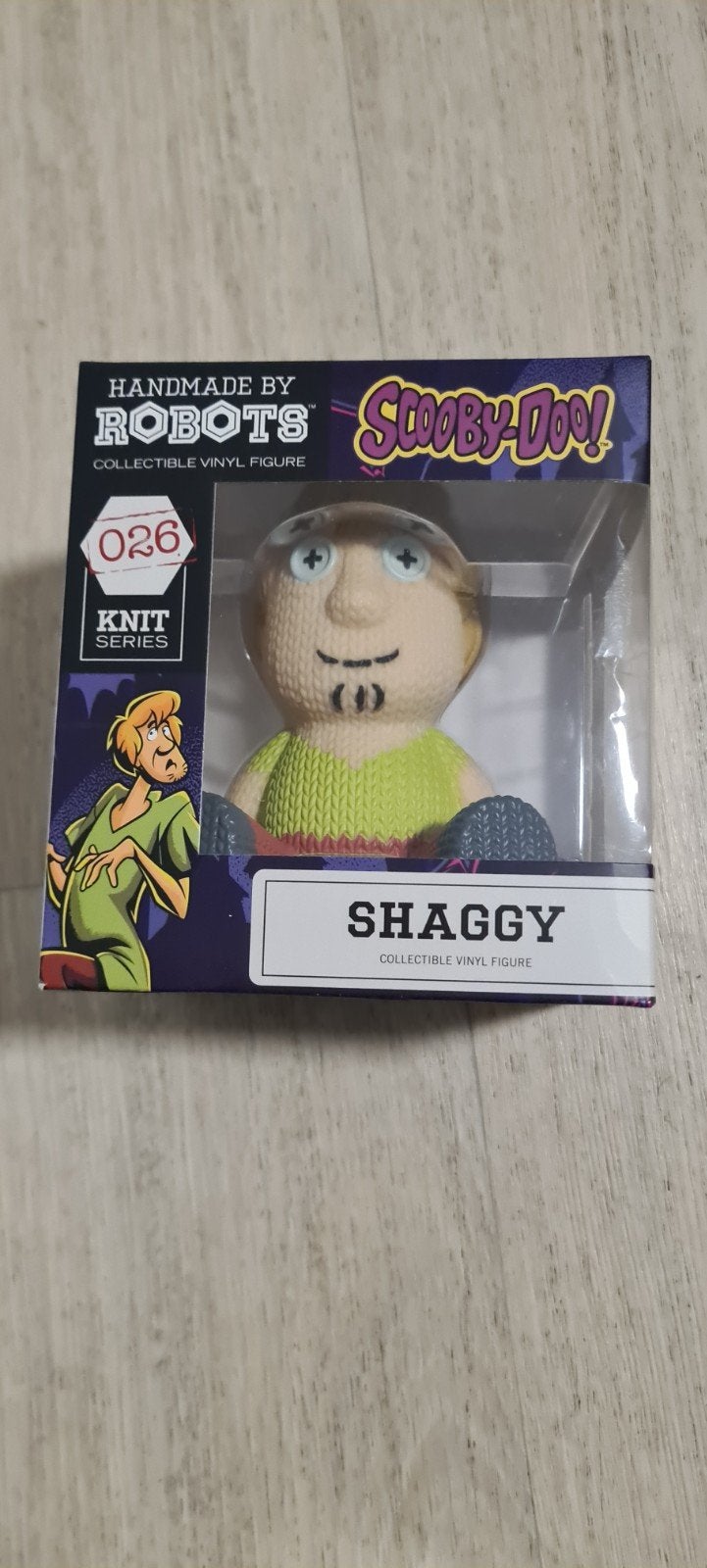 Scooby-Doo Shaggy Collectible Vinyl Figuur - Knit Series, Ophalen of Verzenden, Nieuw