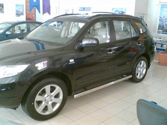 Hyundai Santa Fe Sidebars rond, Niet ingevuld, Niet ingevuld, Niet ingevuld