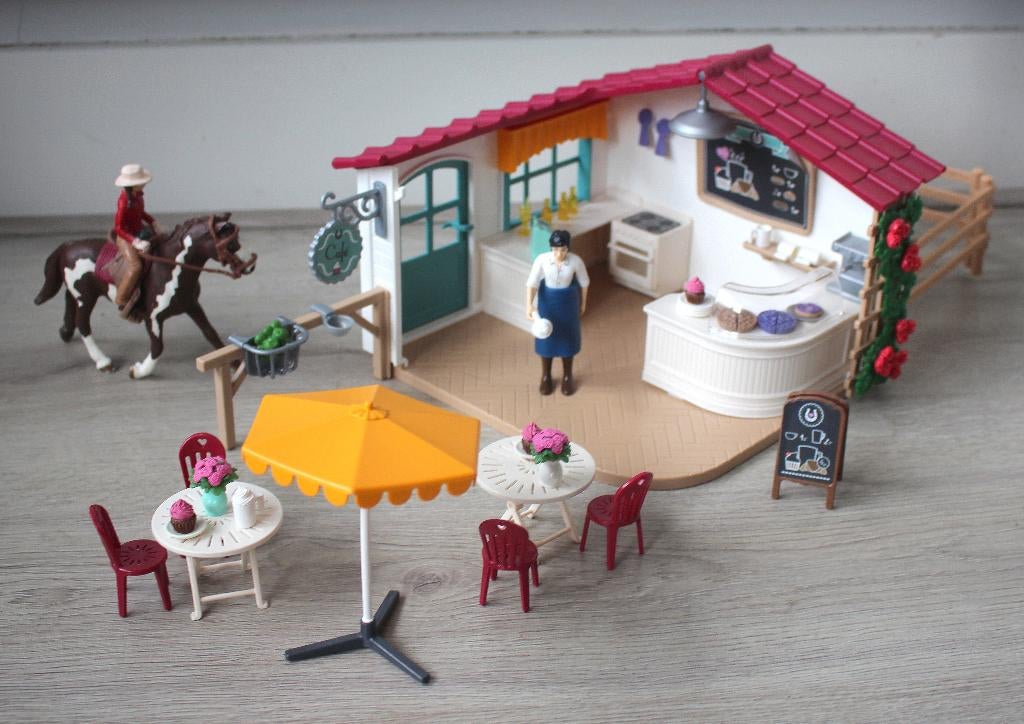 we hebben heel veel mooie sets en losse schleich paarden, Ophalen of Verzenden, Zo goed als nieuw, Jongen of Meisje