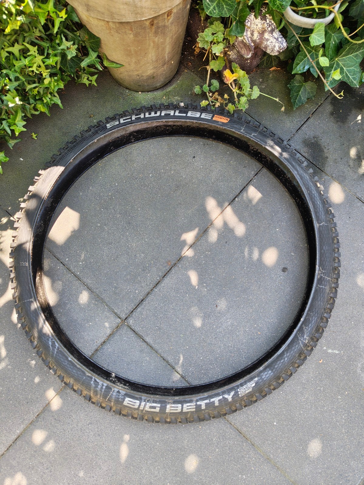 Schwalbe Big Betty Super Trail Addix Soft MTB band, Fietsen en Brommers, Ophalen, Band, Schwalbe, Zo goed als nieuw