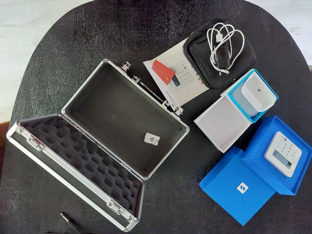 sumup air1 e205 met laadstation, Ophalen of Verzenden, Computers en Rekenmachines