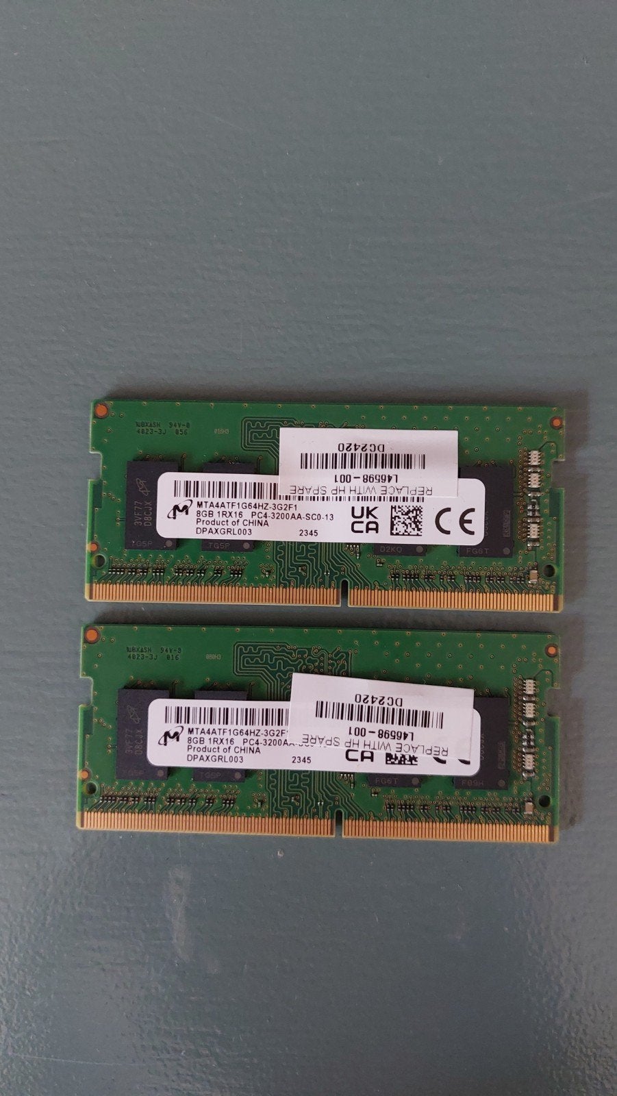 Micron 16GB (2x8GB) DDR4 RAM, Computers en Software, RAM geheugen, DDR4, Ophalen of Verzenden, Zo goed als nieuw, Laptop