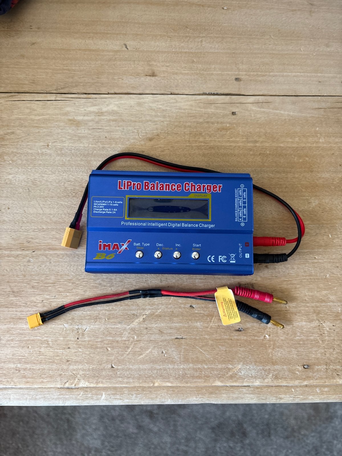 iMAX B6 LiPo Balance Lader voor RC/FPV, Ophalen of Verzenden, Gebruikt