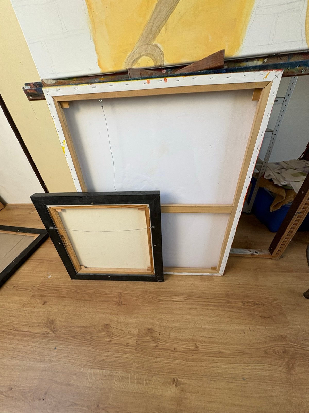 Canvasdoeken met baklijsten (diverse maten), Ophalen, Gebruikt, Acrylverf
