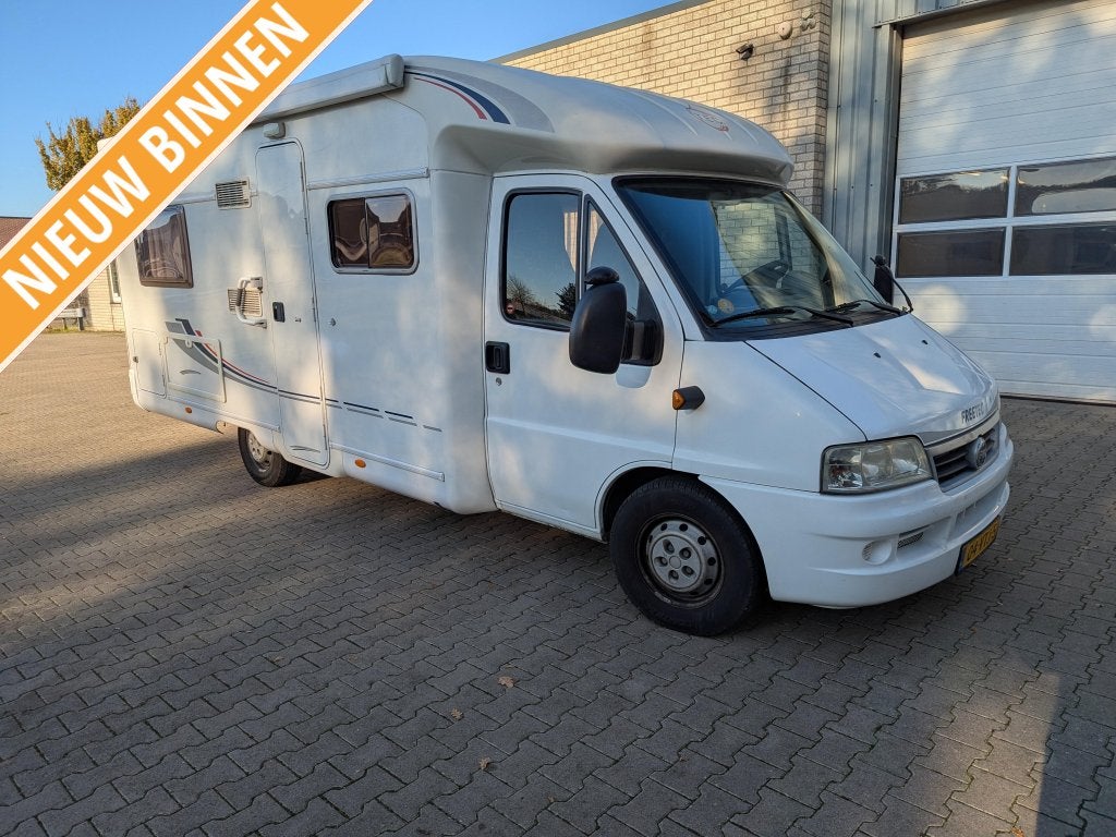 TEC Freetec 642 TI Frans bed + zeer compact, Caravans en Kamperen, Campers, T.E.C., Fiat, 6 tot 7 meter, Cassettetoilet