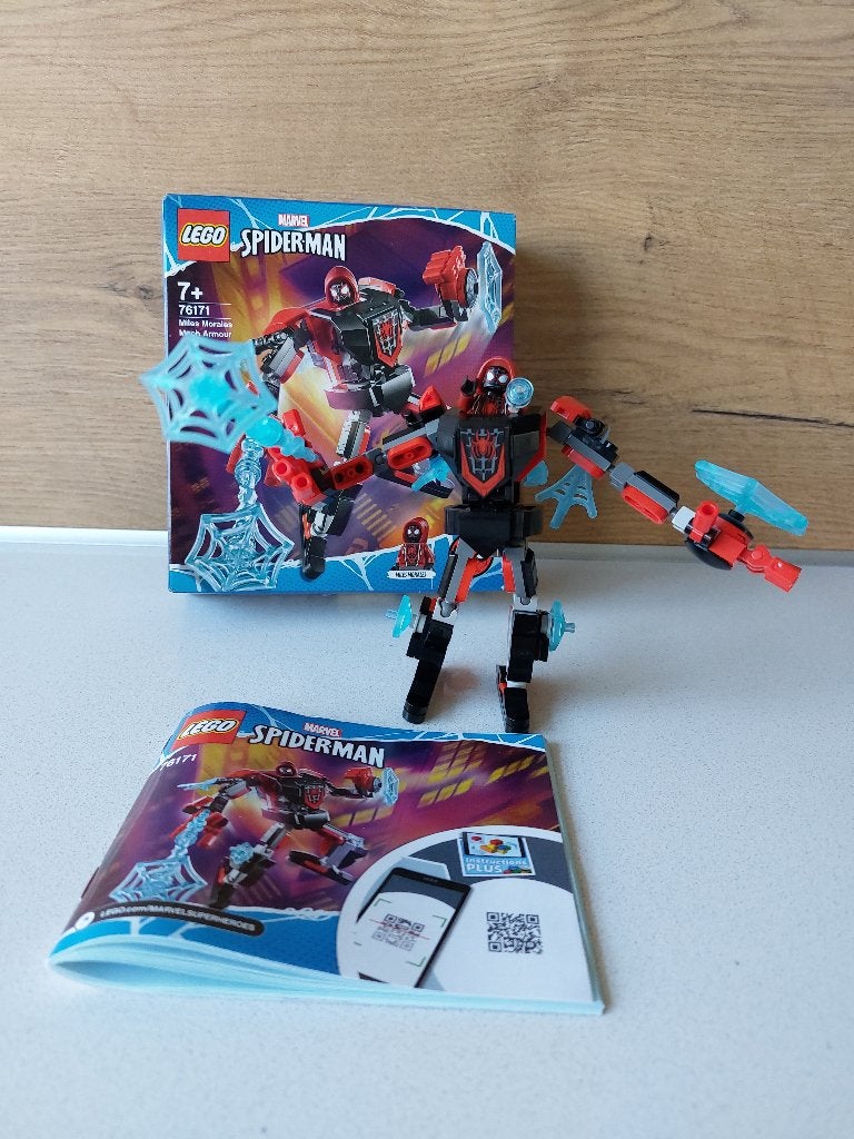 Lego 76171 Spiderman - Miles Morales Mechapantser  ., Marvel, Lego, Ophalen of Verzenden, Zo goed als nieuw
