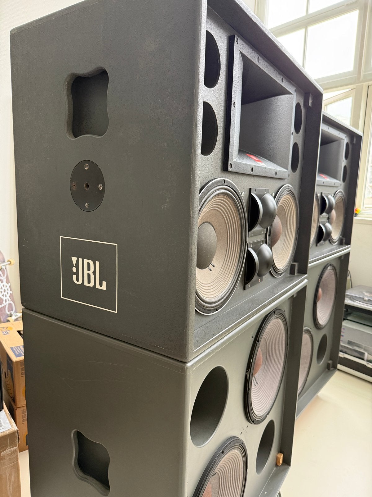 JBL 4756P & 4745A geluidset, Overige typen, Zo goed als nieuw, Ophalen, 150 watt of meer