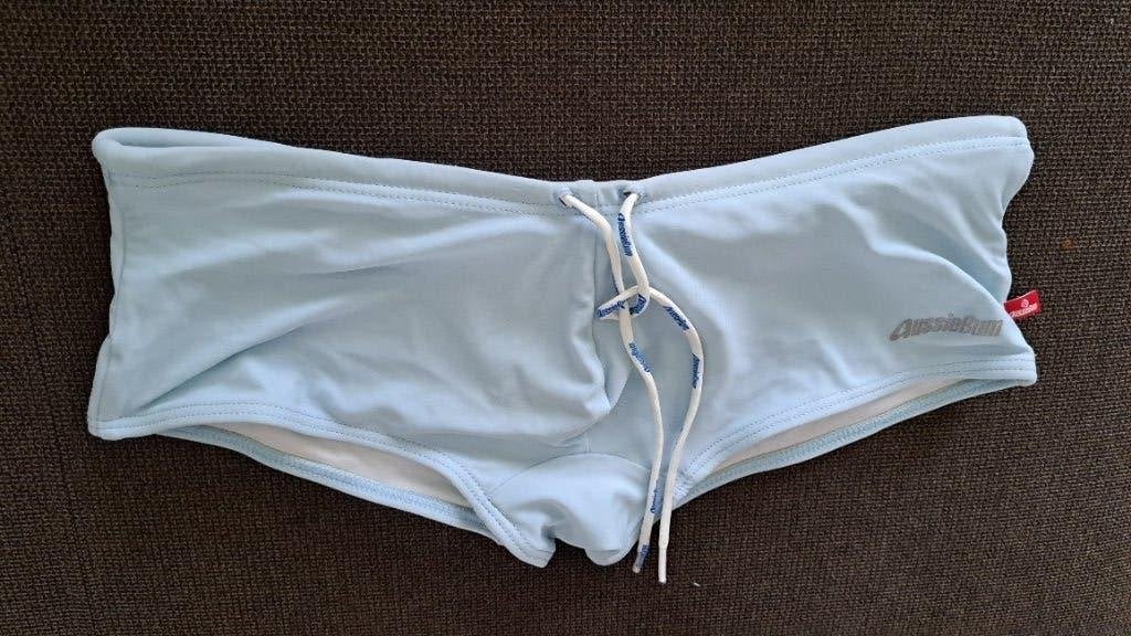 Aussiebum zwemslip maat S, Kleding | Heren, Badmode en Zwemkleding, Ophalen, Maat 46 (S) of kleiner, Blauw, Zwemslip