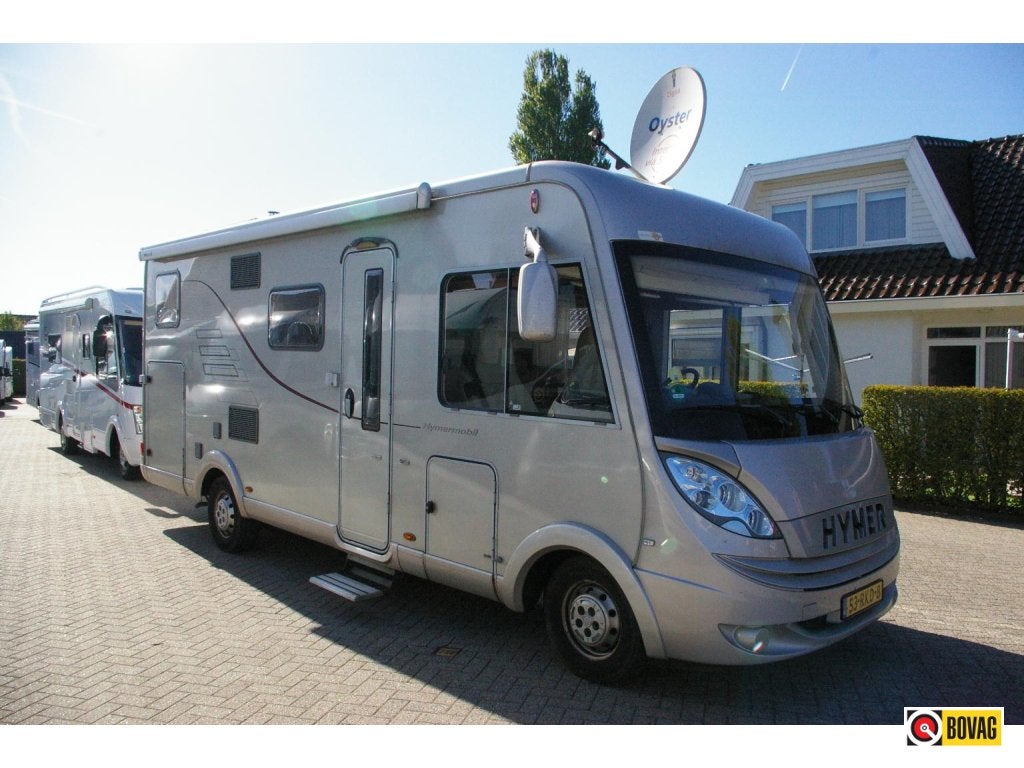 Hymer B klasse 578 Enkele bedden, XXL Garage, Gold edition., Caravans en Kamperen, Campers, Integraal, Luifel, Ringverwarming