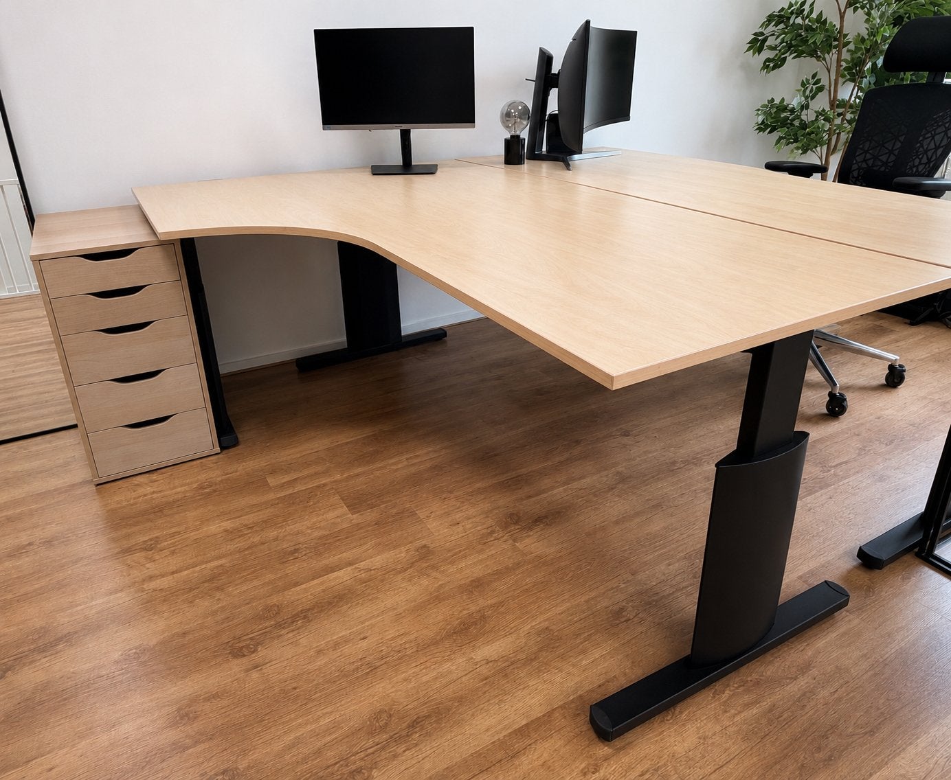 Mooi hoek bureau, Ophalen, Gebruikt, 120 cm, Hoekbureau