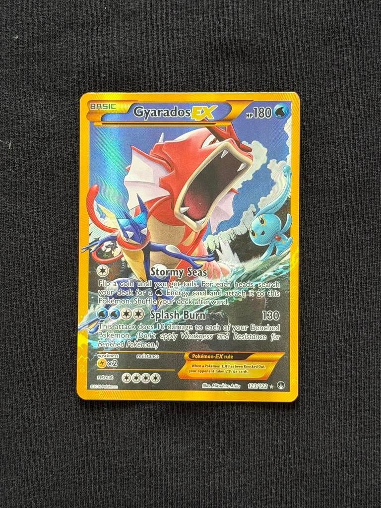 Gyarados EX | Breakpoint | 123/122, Ophalen of Verzenden, Zo goed als nieuw
