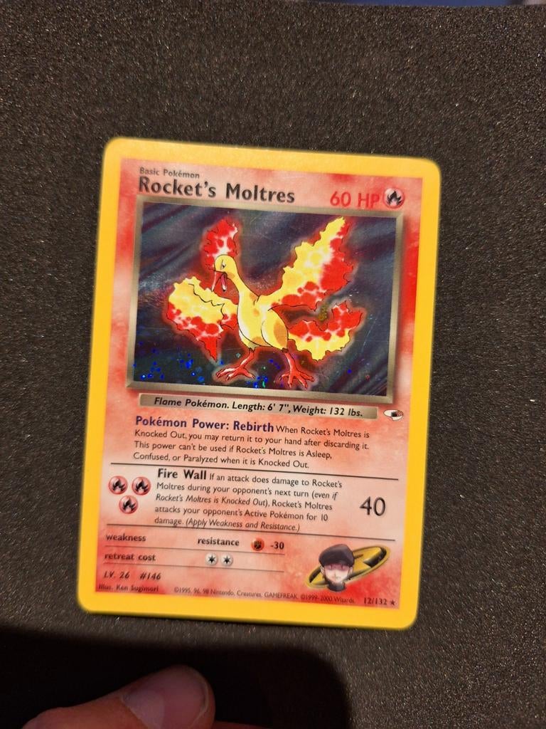 Rockets Moltres Gym Challenge, Ophalen of Verzenden, Zo goed als nieuw