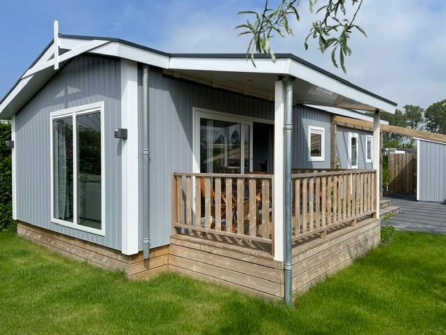 Prachtig chalet midden in de natuur, Zeeland, Caravans en Kamperen, Stacaravans, tot en met 3, Ophalen