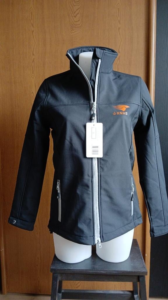 Zwarte Horka KNHS softshelljas maat S, Dressuur, Dames, Nieuw, Ophalen of Verzenden