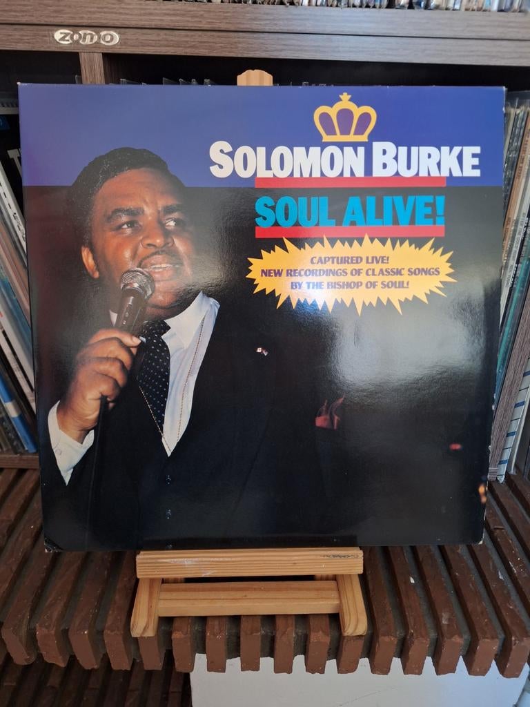 Solomon Burke - Soul Alive! (Dubbel LP, Gatefold, VG+), Cd's en Dvd's, Vinyl | Pop, Gebruikt, Dubbel-LP, Gatefold hoes, Ophalen of Verzenden