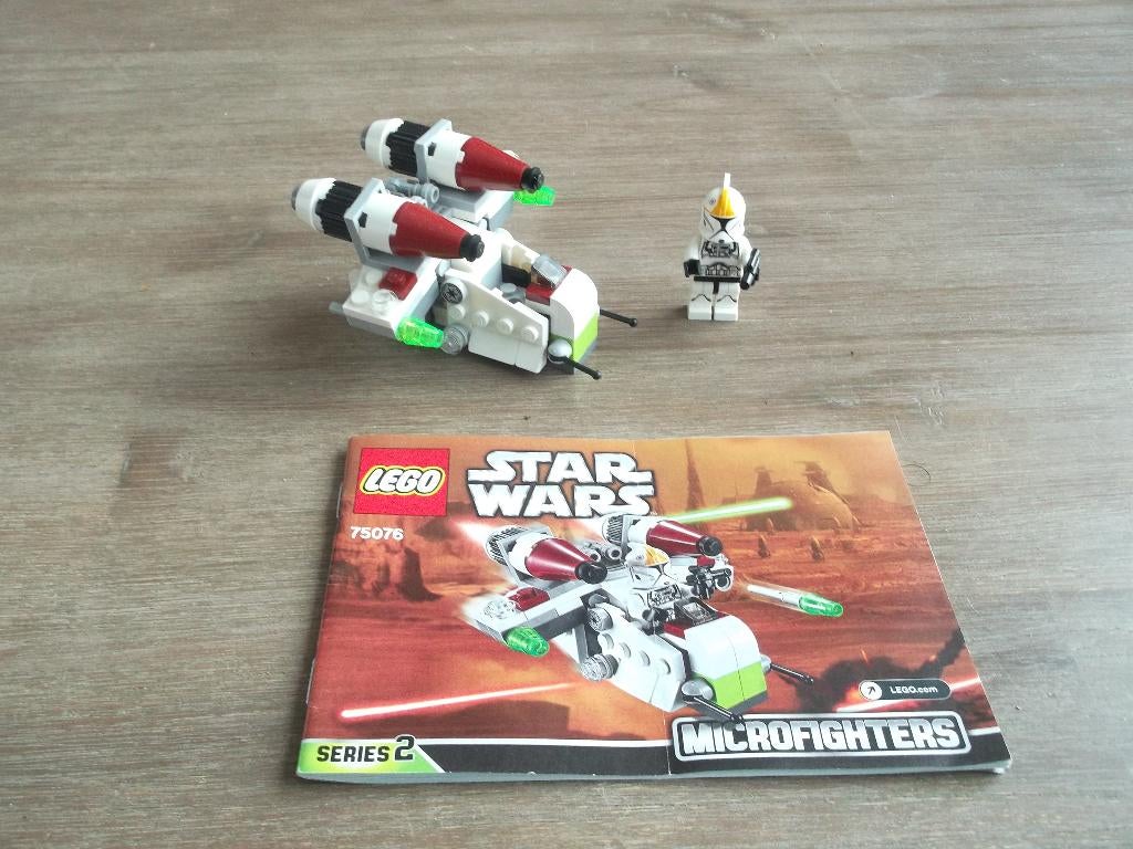 lego star wars 75076 republic gunship (2015), Gebruikt, Star Wars, Lego, Ophalen of Verzenden