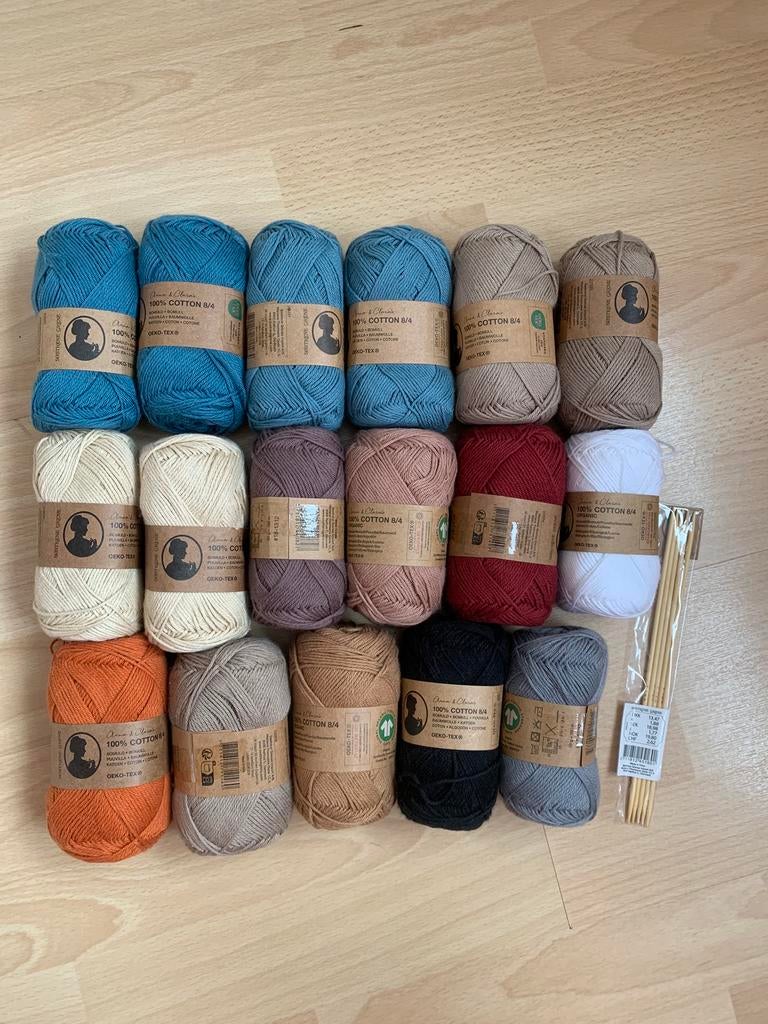 Katoenen garen Søstrene Grene NIEUW, Ophalen of Verzenden, Zo goed als nieuw, Breien of Haken, Wol of Garen