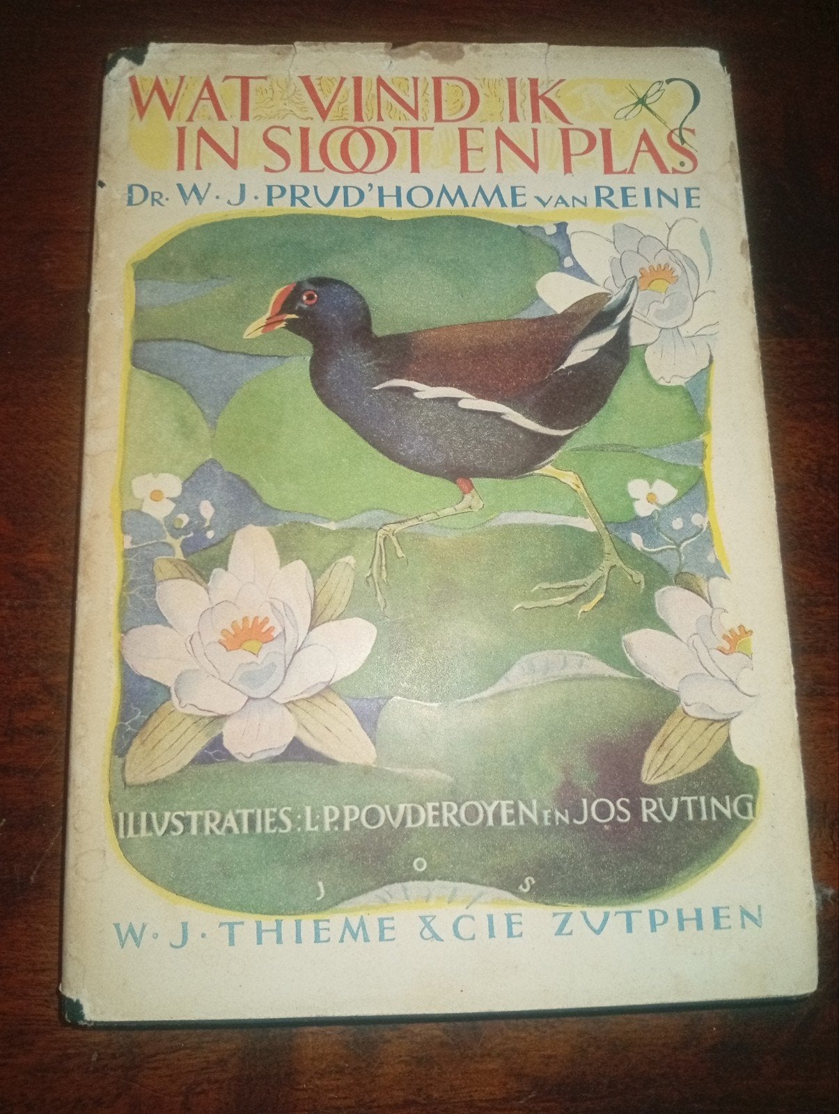 Wat vind ik in sloot en plas - Dr. W.J. Prud'homme van Reine, Ophalen of Verzenden, Gelezen, Natuur algemeen, Dr. W.J. Prud'homme van Reine