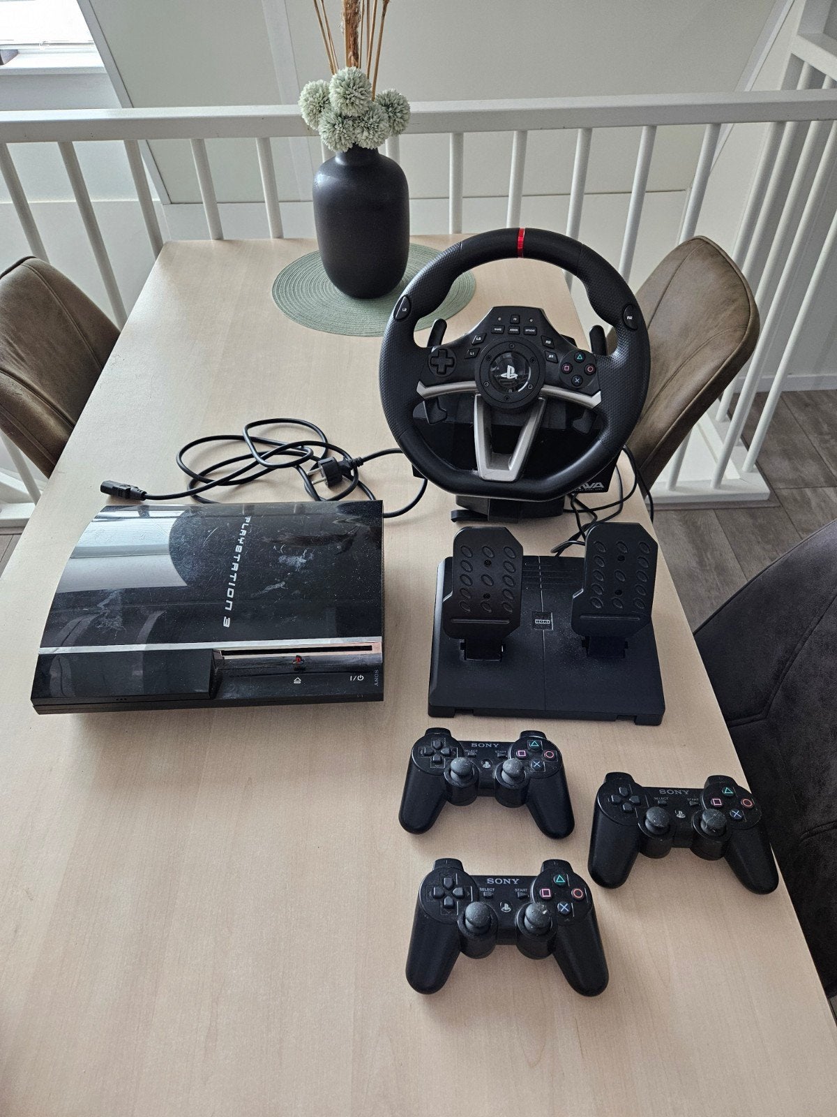 playstation 3 en toebehoren, Ophalen, Gebruikt, Met 2 controllers, Slim