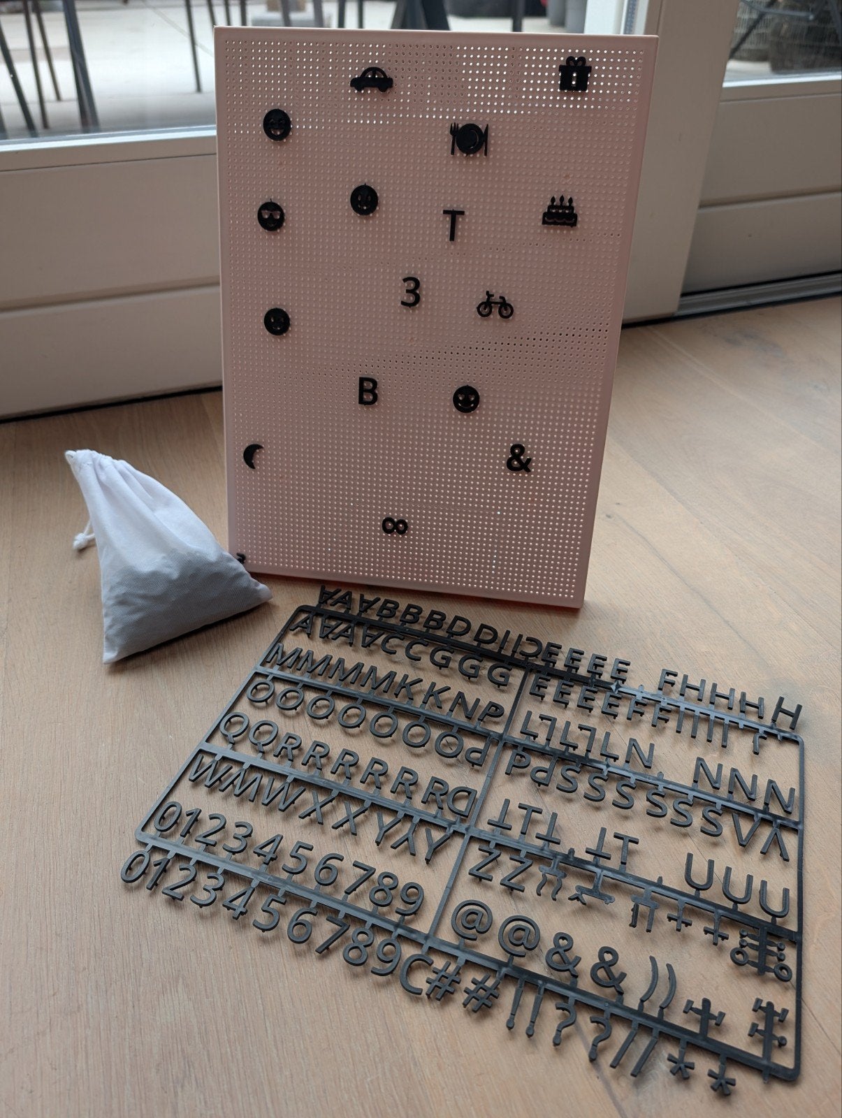 Letterbord Ikea, Ophalen of Verzenden, Zo goed als nieuw