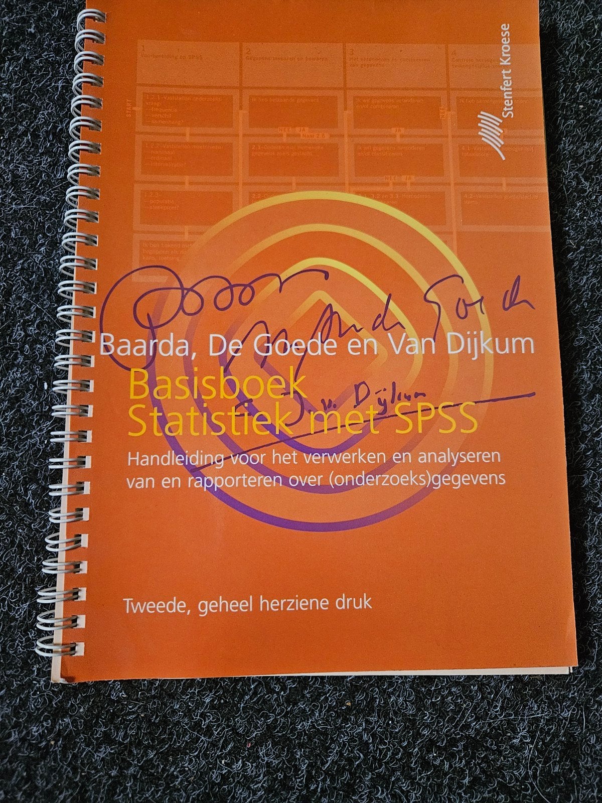 D.B. Baarda - Basisboek Statistiek met SPSS, Boeken, Sociale wetenschap, Ophalen of Verzenden, D.B. Baarda; M.P.M. de Goede; C.J. van Dijkum