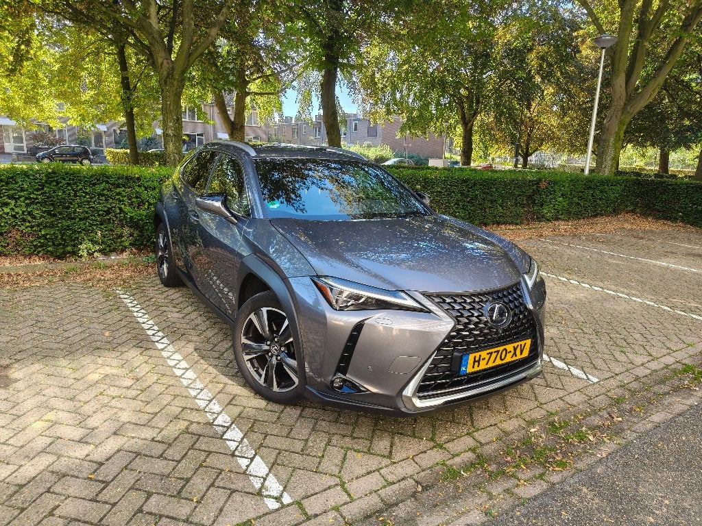 Lexus UX 250h Hybrid 184pk AWD CVT 2019 Grijs, Automaat, Vierwielaandrijving, 93 €/maand, SUV of Terreinwagen