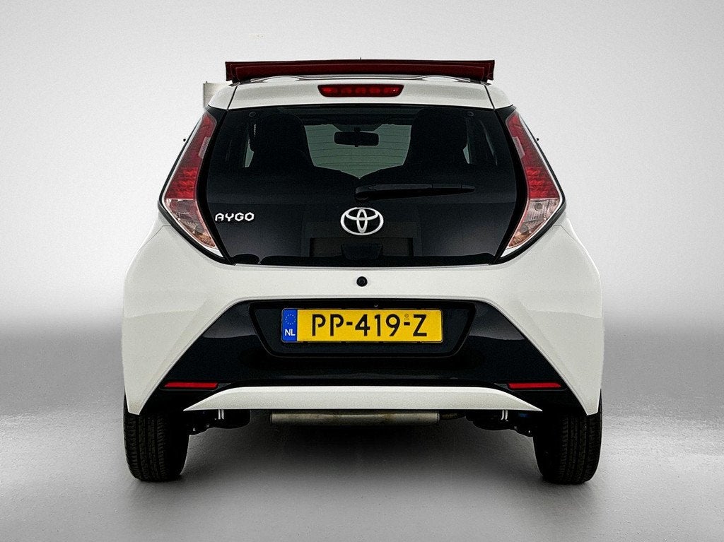 Toyota Aygo 1.0 VVT-i x-pose 70 PK | Elektrisch Vouwdak | Ac, Auto's, Toyota, Voorwielaandrijving, 12 maanden, Stof, Gebruikt