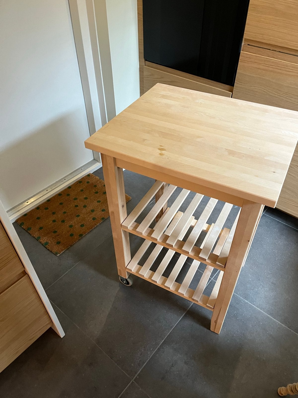 IKEA Keukentrolley bekvam, Gebruikt, Hout, IKEA, Keukentrolley