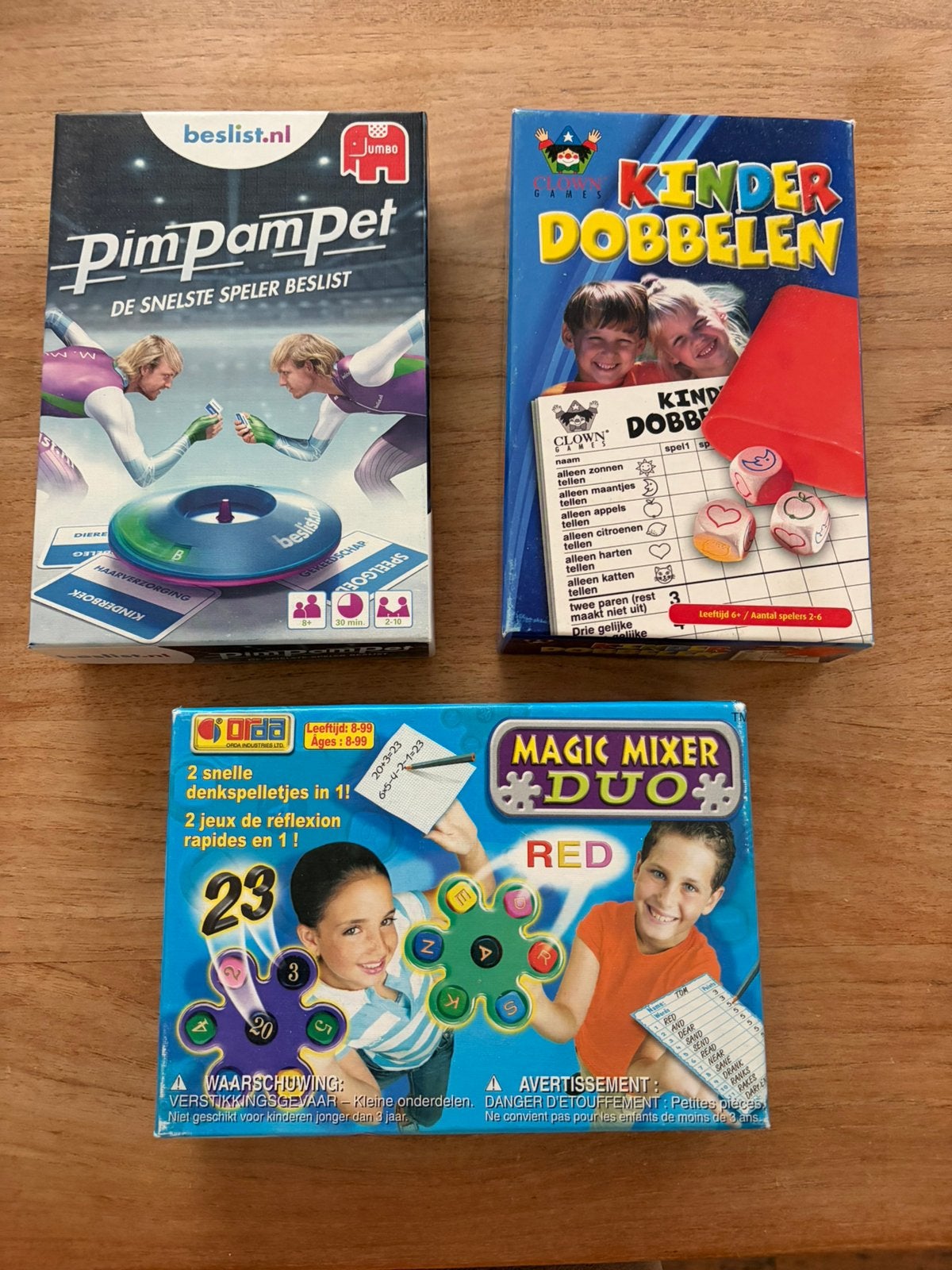 Gezelschap spelletjes voor kinderen, Ophalen of Verzenden, Zo goed als nieuw