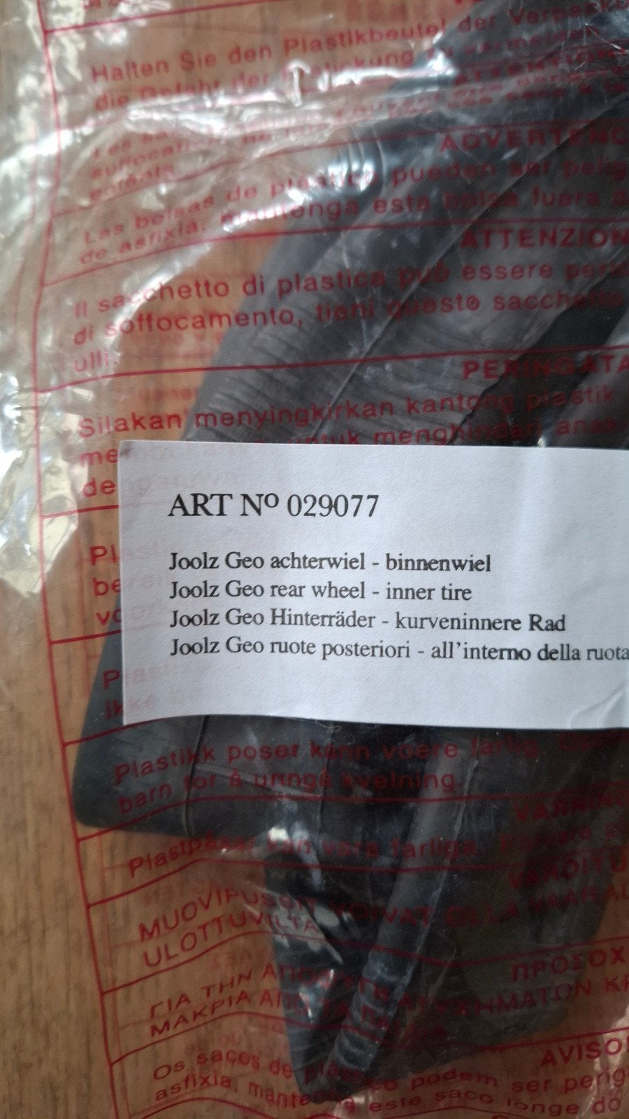 Joolz Geo binnenband, Ophalen of Verzenden, Kinderwagen, Overige merken, Nieuw