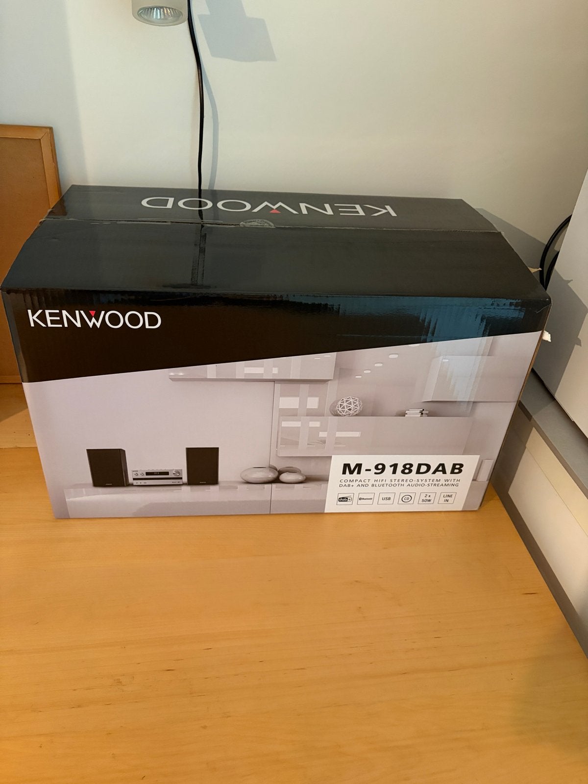 Kenwood M-918DAB Compact Hifi Stereo Systeem, Ophalen, Nieuw, Tuner of Radio, Microset