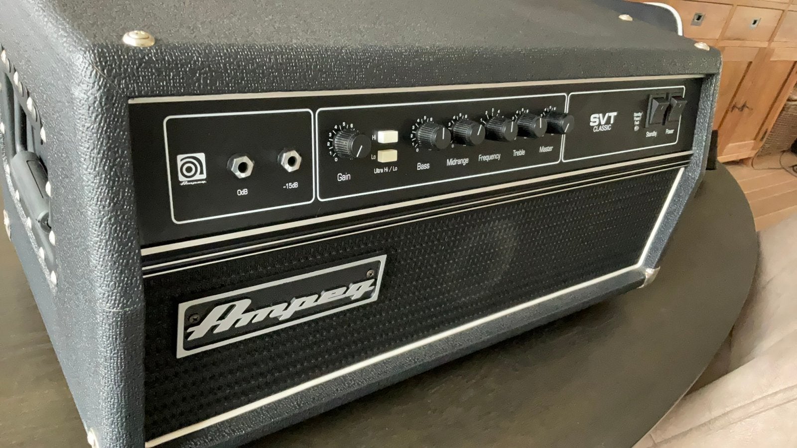 Ampeg svt met 6x10 cab te koop., Ophalen, Zo goed als nieuw, Basgitaar, 100 watt of meer