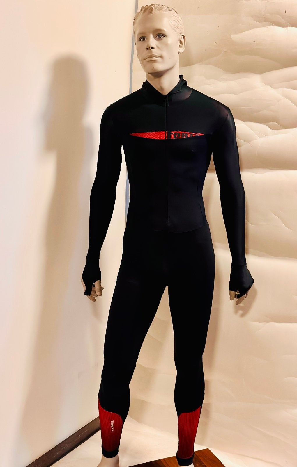 Schaatskleding schaatspak snelpak speedsuit maat L Forte, Ophalen of Verzenden, Zo goed als nieuw