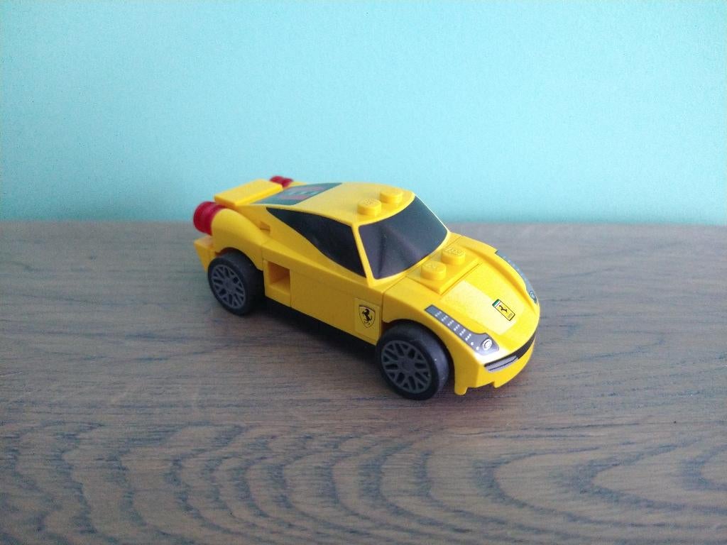 Lego Racers 30194 Shell Promotional Ferrari 458 Italia, Lego, Ophalen of Verzenden, Zo goed als nieuw, Compleet