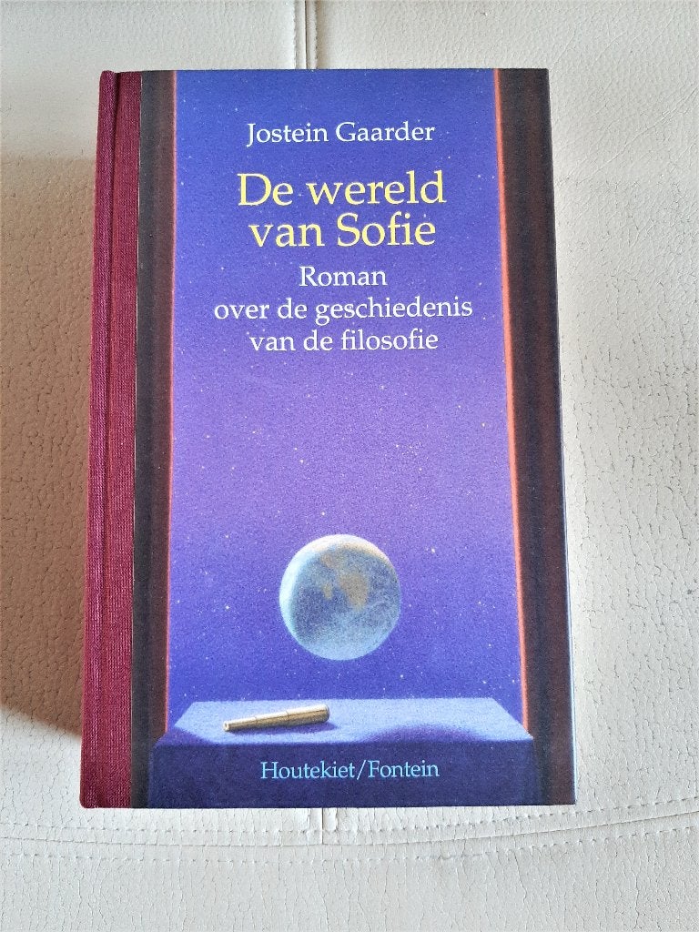 De wereld van Sofie -  Jostein Gaarder (hardcover), Boeken, Ophalen of Verzenden, Algemeen, Jostein Gaarder