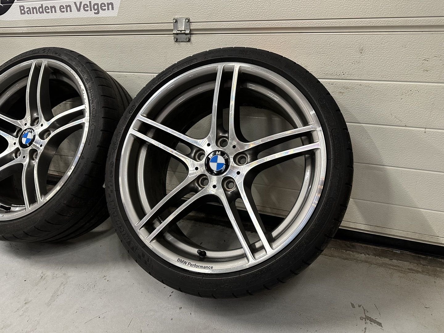 19inch Originele BMW Style 313 Breedset Velgen! A-Merk Bande, 19 inch, Gebruikt, -, -
