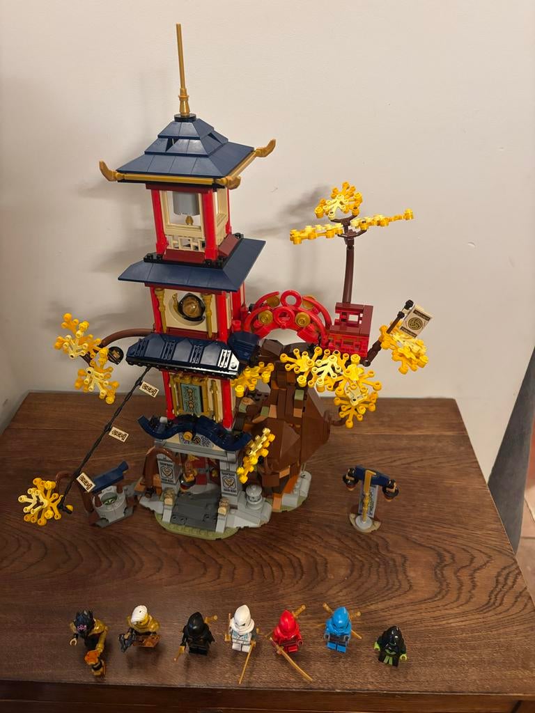 LEGO Ninjago Tempel van de Drakenenergiekernen 71795, Ophalen of Verzenden, Zo goed als nieuw, Complete set, Lego
