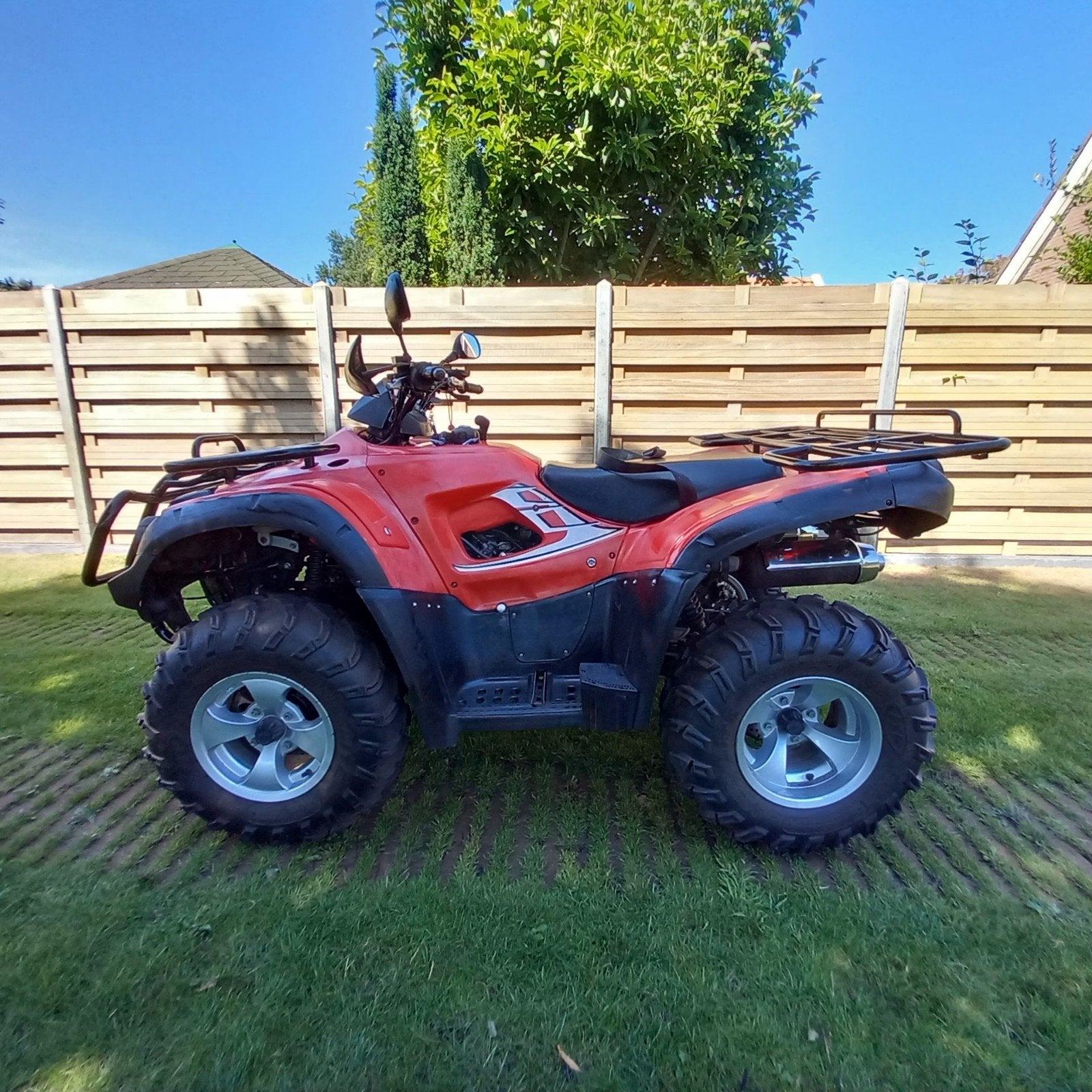 Grote TGB 425 4x4 Quad - Krachtig en Veelzijdig met trekhaak, 425 cc, 1 cilinder, 12 t/m 35 kW