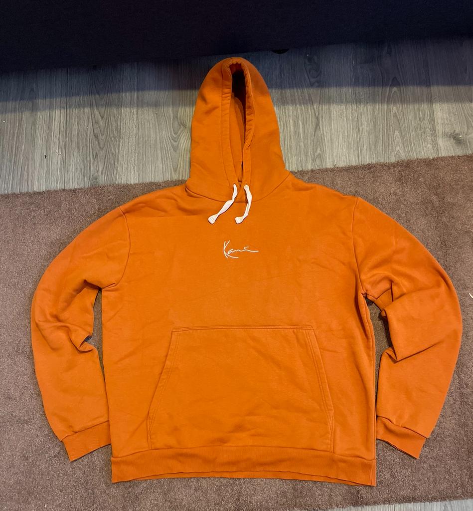 Karl Kani Hoodie Oranje Maat XL, Ophalen of Verzenden, Zo goed als nieuw, Maat 52/54 (L), Oranje