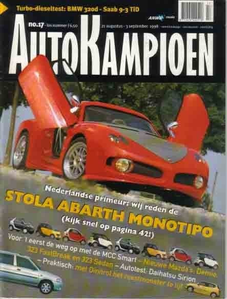 Autokampioen 17 1998 : BMW 320d - Saab 9-3 TiD S / 900 2.3i, Ophalen of Verzenden, Gelezen, Algemeen