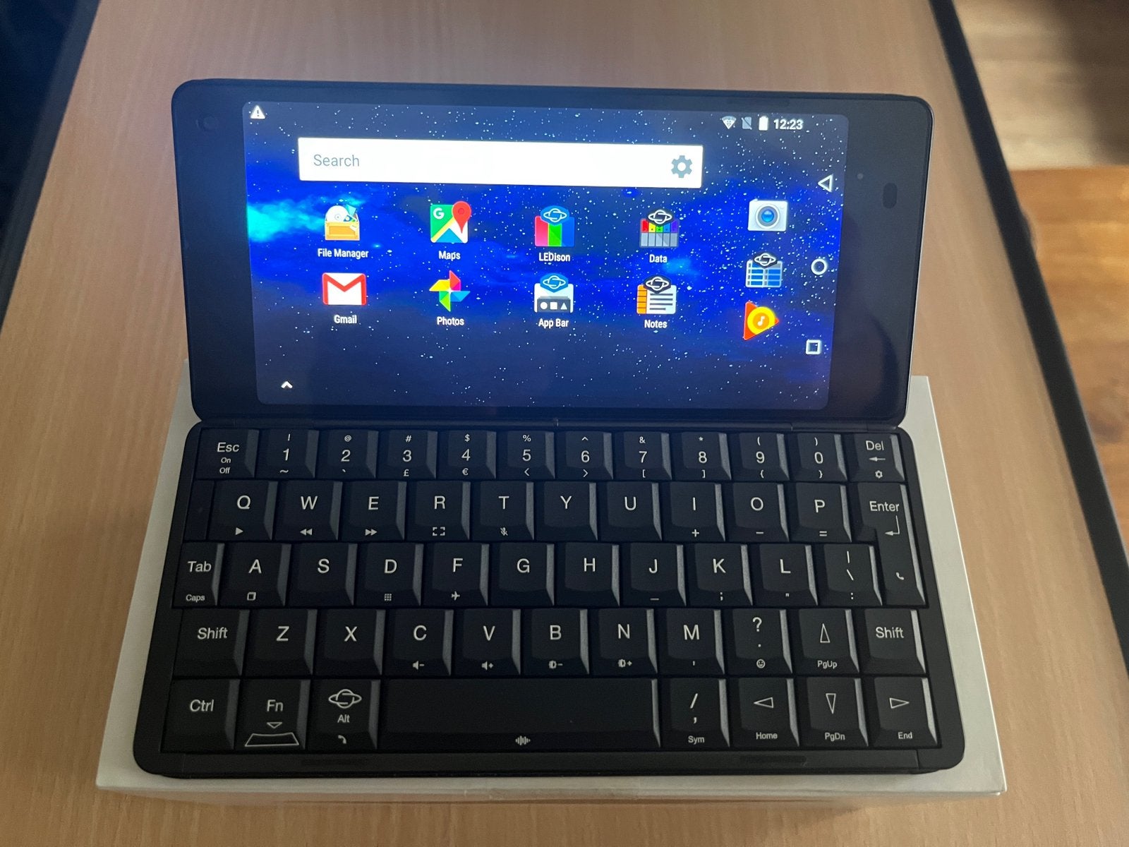 Gemini PDA (Planet Computers) –met Mechanisch Toetsenbord, Telecommunicatie, Ophalen of Verzenden, Zo goed als nieuw, Overige systemen