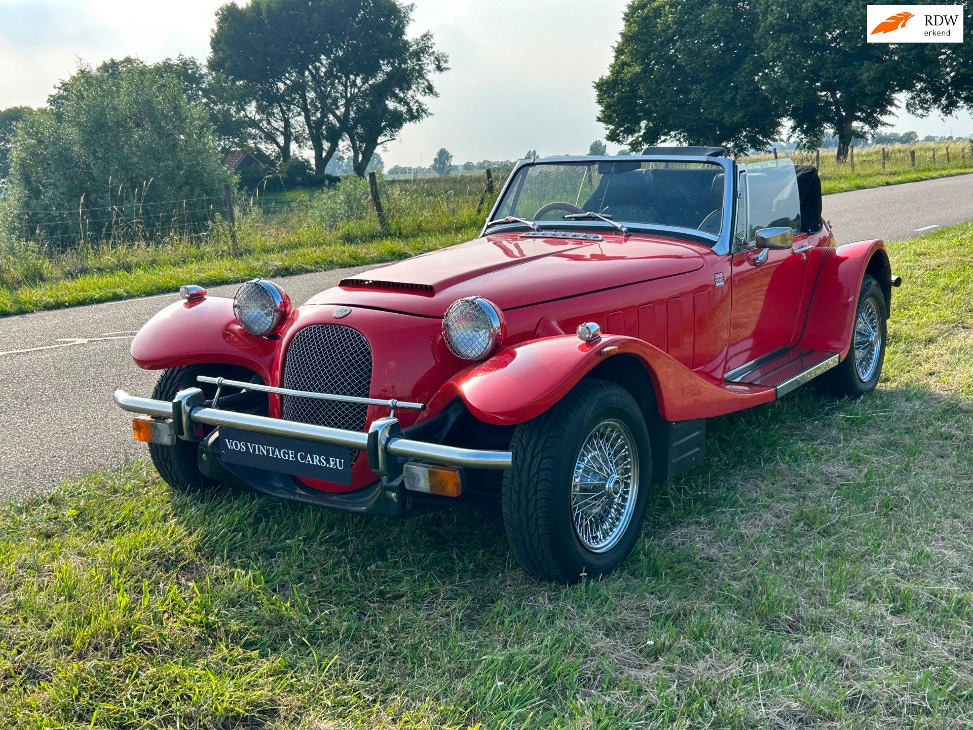 Panther Kallista 2.8 Belasting vrij toekomst ! ! !, Auto's, Gebruikt, Zwart, Cabriolet, Leder