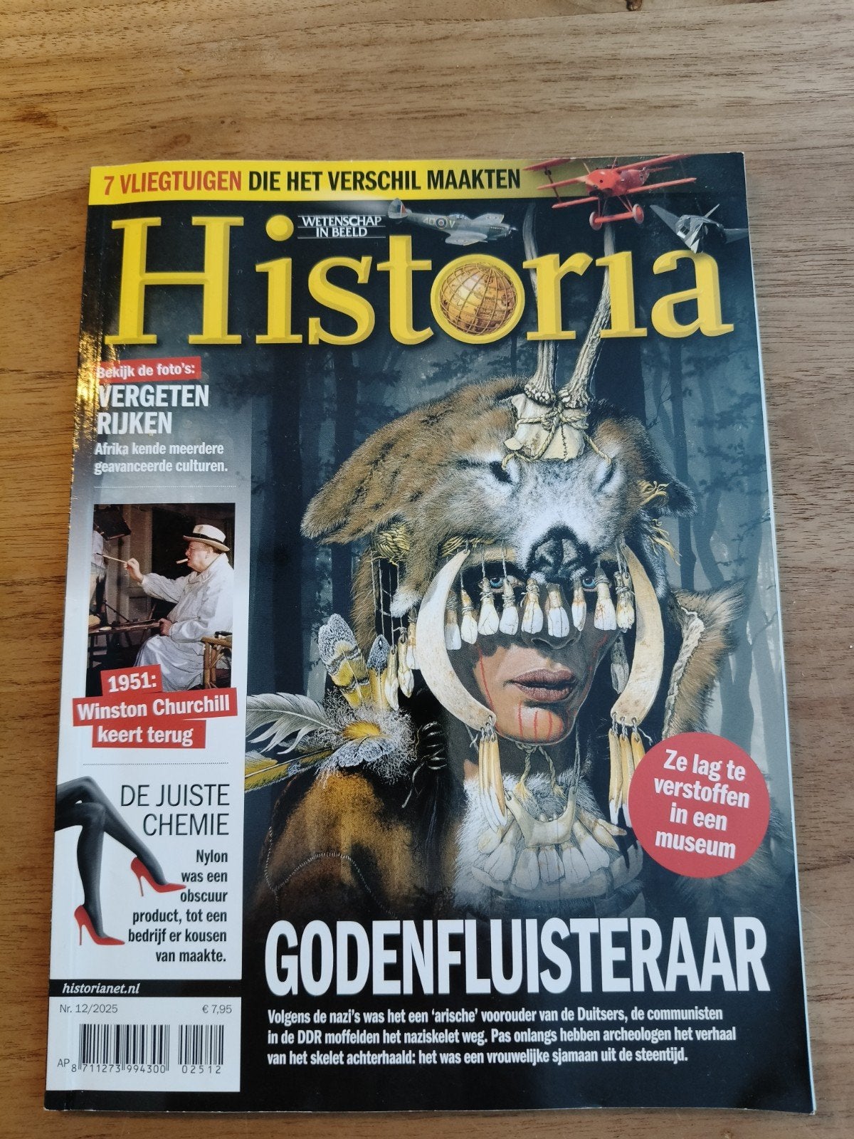 Historia Magazine Nr. 12/2025 - Godenfluisteraar, 20e eeuw of later, Diverse auteurs, Ophalen of Verzenden, Zo goed als nieuw